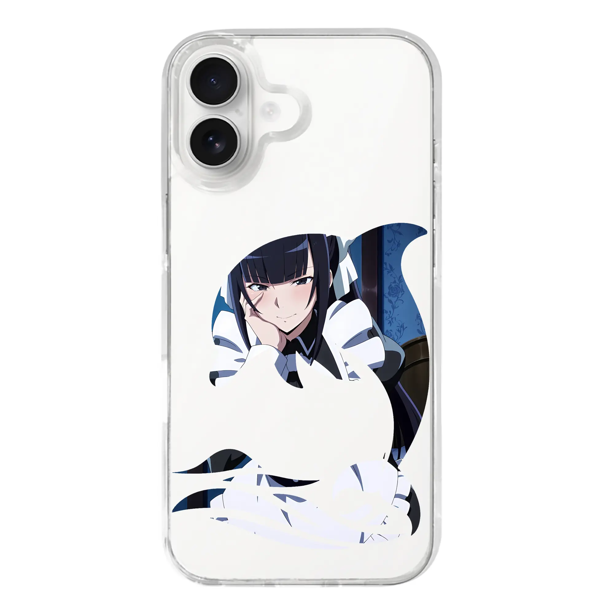 オーバーロード グッズ ナーベラル・ガンマ - iPhone 17シリーズ 透明スマホケース – 薄型・耐衝撃・精密フィット保護カバー